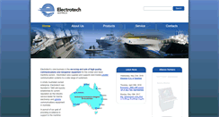 Desktop Screenshot of electrotech.net.au